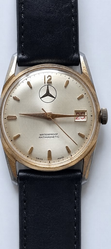 Montre Vintage avec logo Mercedes-Benz, Bijoux, Sacs & Beauté, Montres | Hommes, Montre-bracelet, Autres marques, Enlèvement ou Envoi