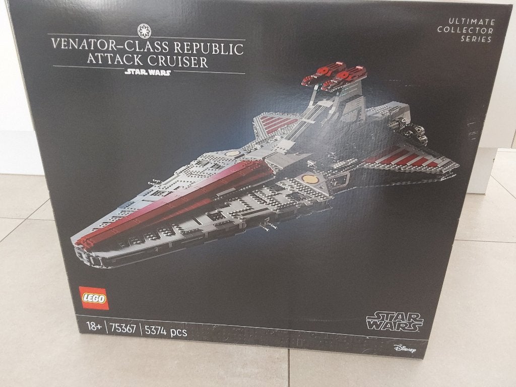 Lego Star Wars - 75367 Venator-Class Republic Attack Cruiser, Ophalen, Zo goed als nieuw