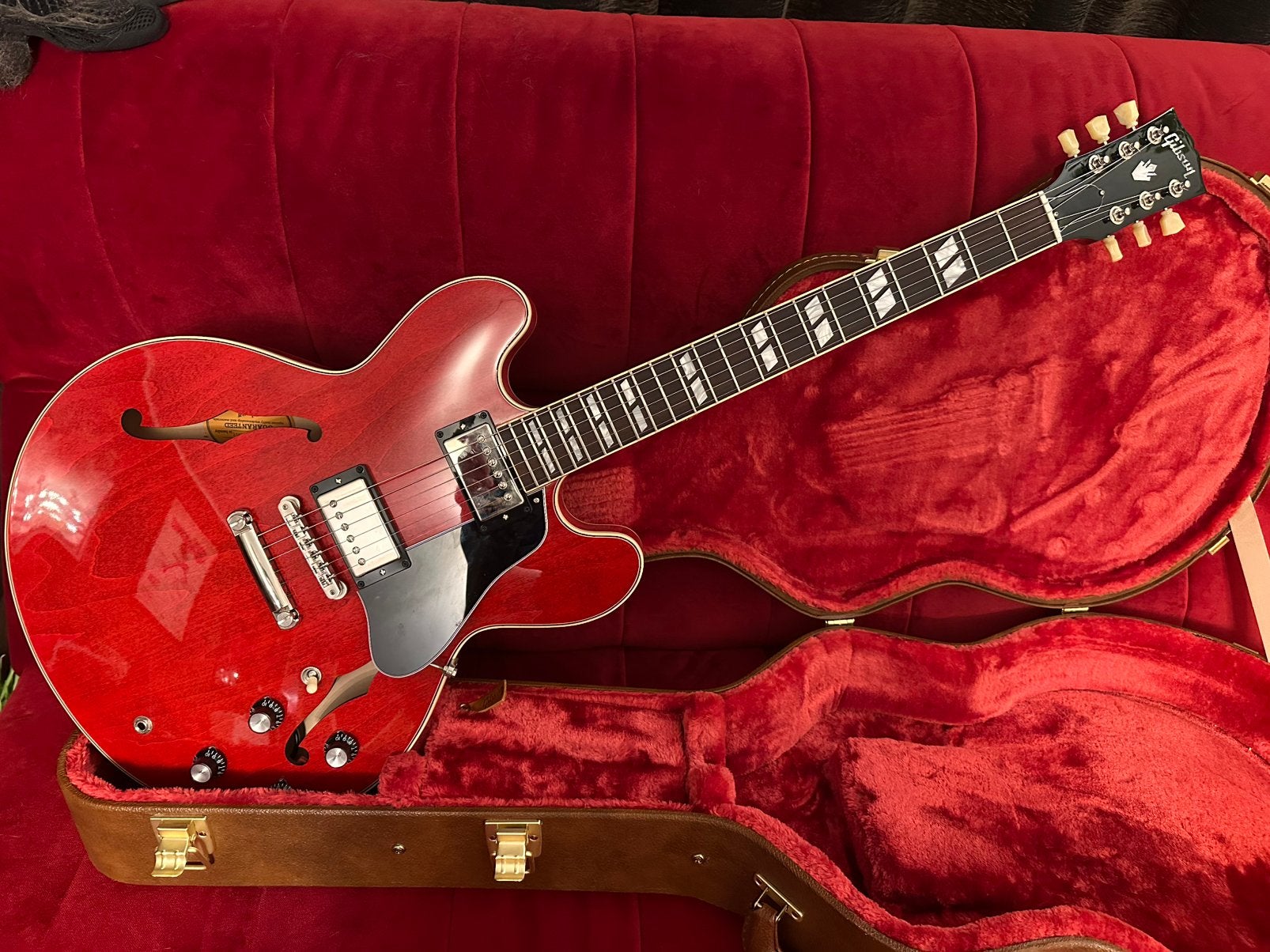 Gibson ES-345 | Fender Jazzmaster AVRI | Gretsch Sparkle Jet, Muziek en Instrumenten, Ophalen of Verzenden, Zo goed als nieuw