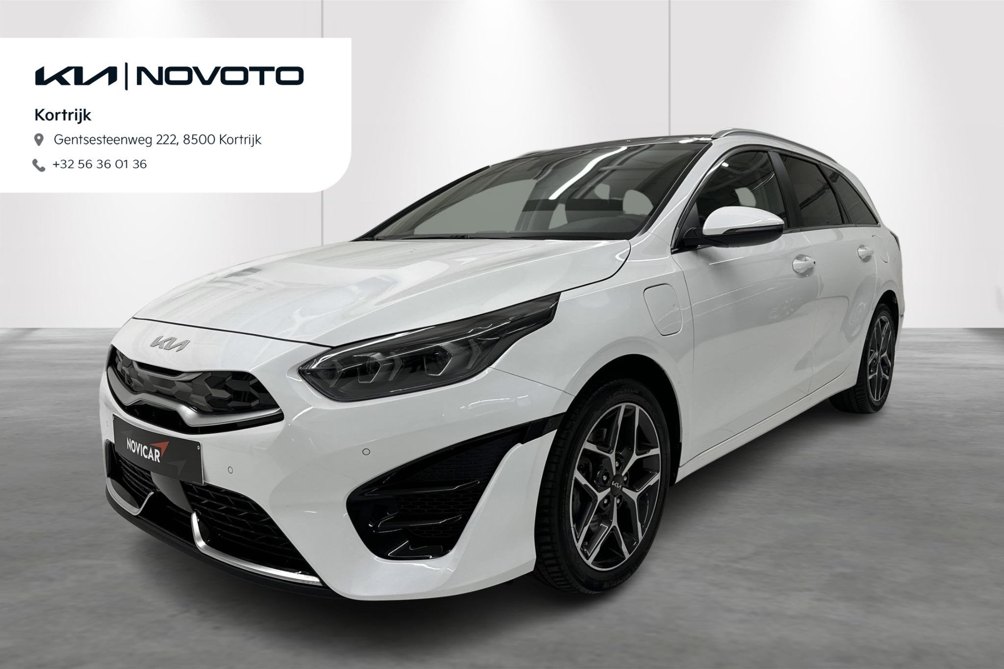 Kia Ceed Sportswagon 1.6 GDi PHEV Business Line DCT + SUNROO, Auto's, Kia, Gebruikt, 9 kWh, Wit, Plug-in hybride