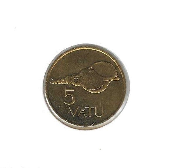 Vanuatu, 5 Vatu 1999., Postzegels en Munten, Munten | Oceanië, Ophalen of Verzenden, Losse munt