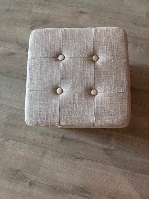 poef, Huis en Inrichting, Ophalen, Minder dan 50 cm, Minder dan 50 cm, Zo goed als nieuw