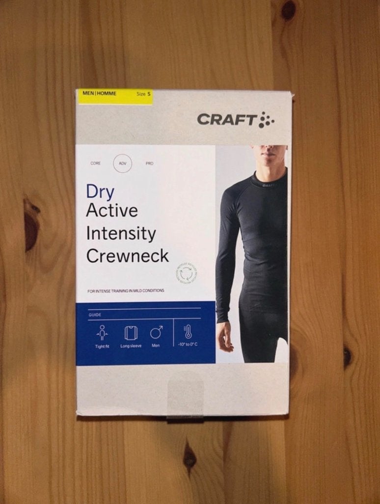 Craft Dry Intensive Crewneck, bas du corps *NOUVEAU*, Neuf, Craft, Enlèvement ou Envoi, Course à pied ou Cyclisme