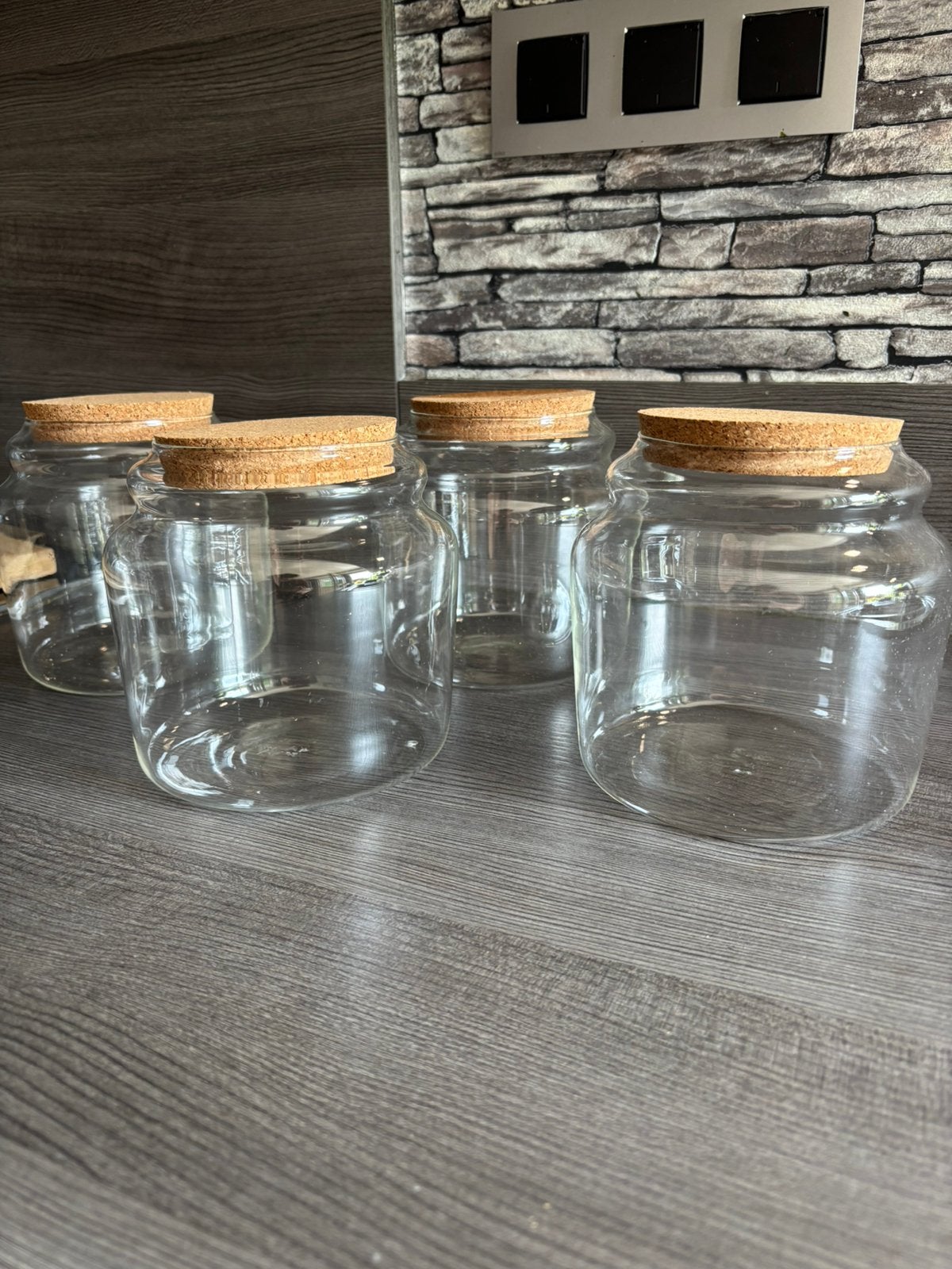 Glazen bokalen, Maison & Meubles, Cuisine | Casseroles & Poêles, Enlèvement ou Envoi, Comme neuf, Verre