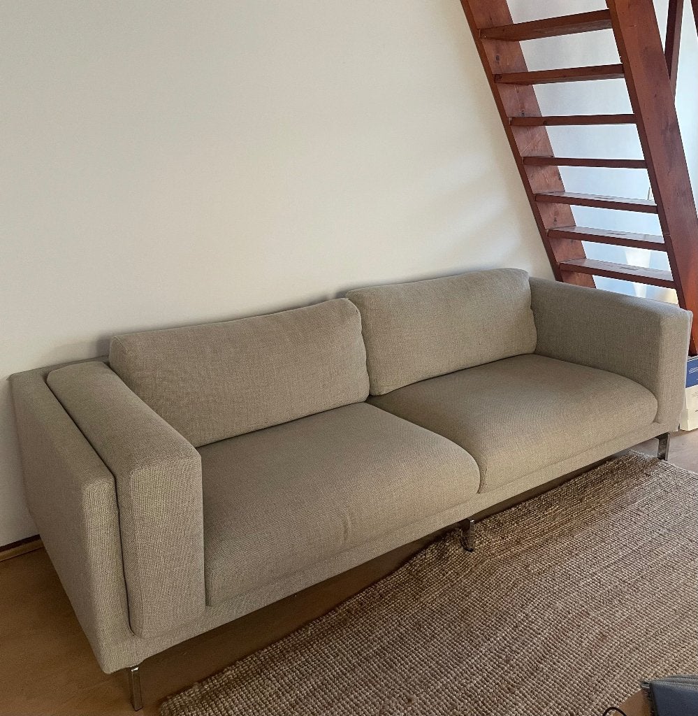 NOCKEBY IKEA zetel, Huis en Inrichting, Zetels | Zetels, Ophalen, 100 tot 125 cm, Driepersoons, Zo goed als nieuw