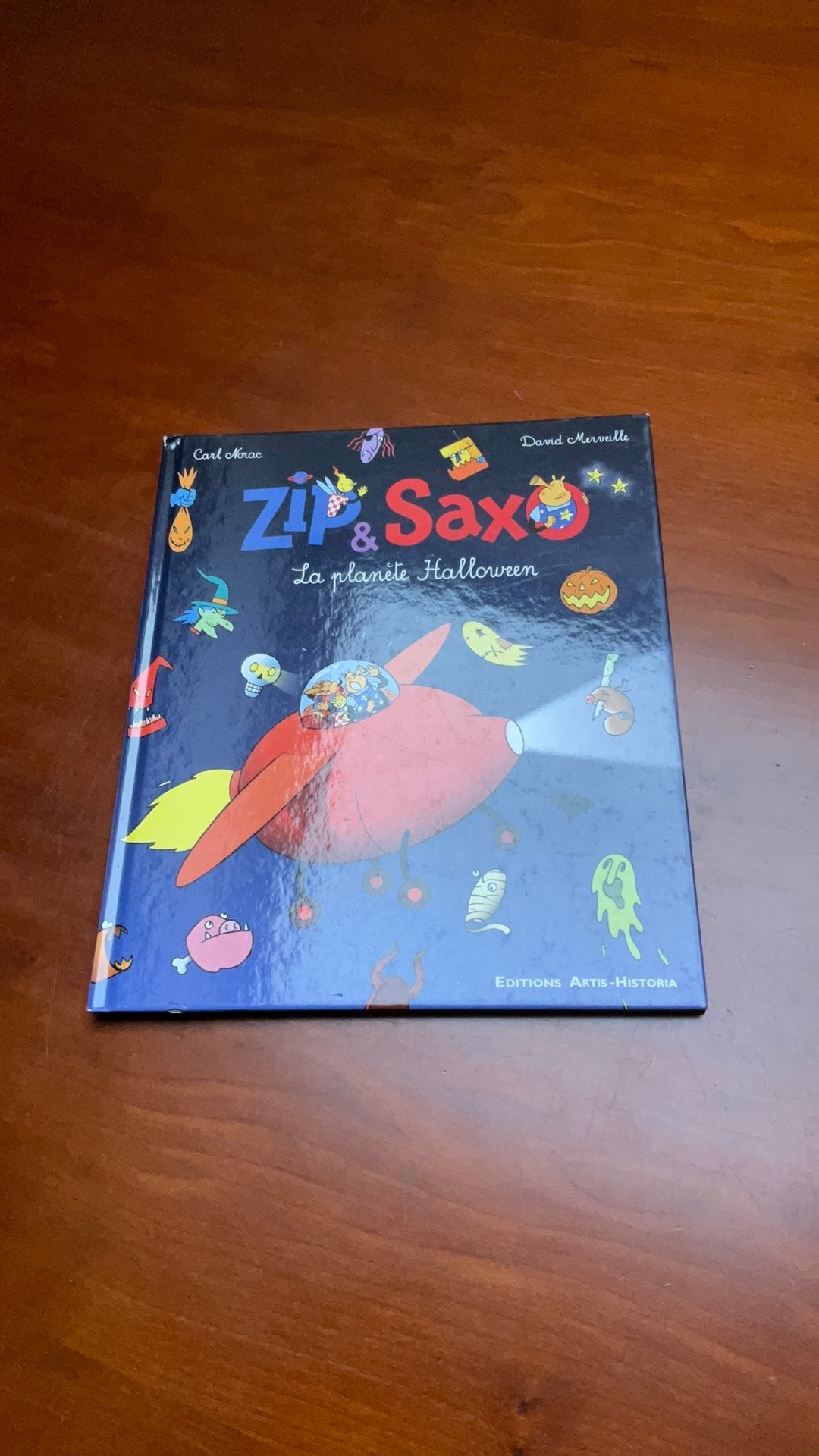 Zip et Saxo, la planète Halloween, Livres, Enlèvement ou Envoi, Comme neuf