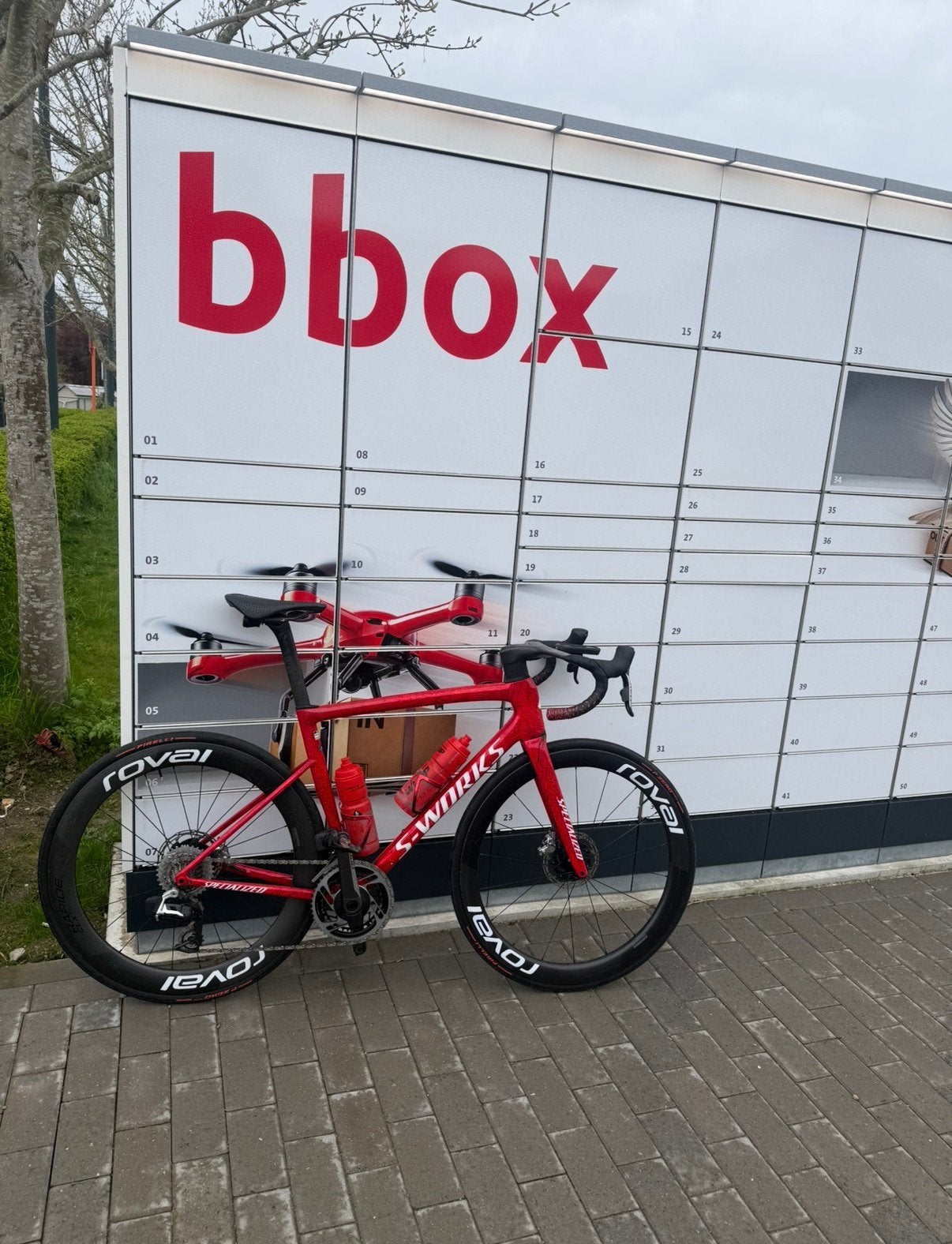 S Works Sl8  GEEN REPLICA. ‍️ lees beschrijving info maat L, Ophalen, Carbon, Meer dan 20 versnellingen, Schijfrem