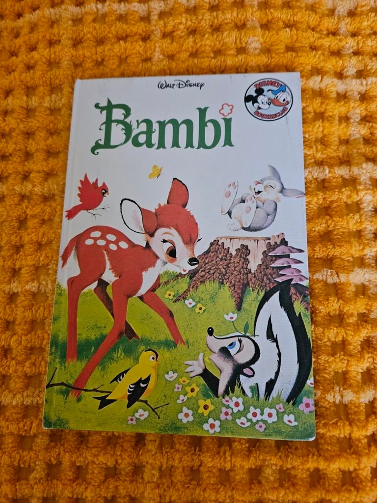 Mooi voorlees boekje van Bambi met mooie illustraties, Ophalen of Verzenden
