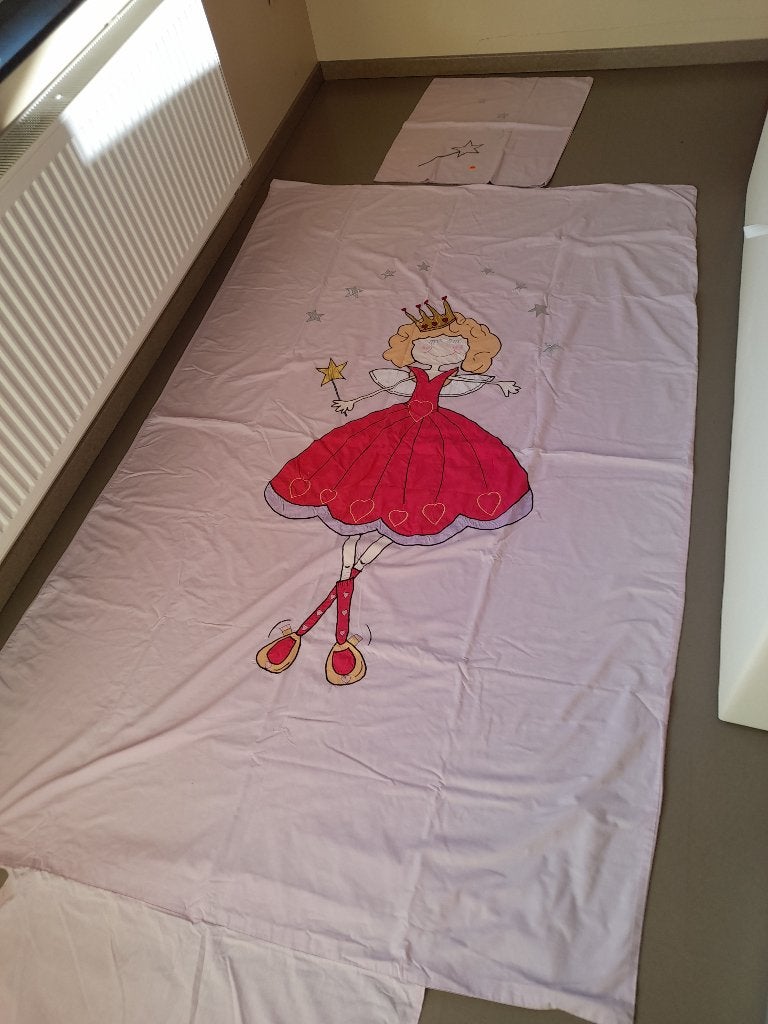 dekbedovertrek katoen kinderen (1-persoonsbed), Huis en Inrichting, Ophalen, Gebruikt, Eenpersoons, Dekbedovertrek