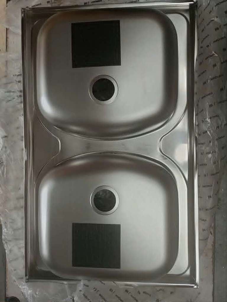 Evier de cuisine, Maison & Meubles, Neuf, Gris, Moins de 100 cm, Enlèvement