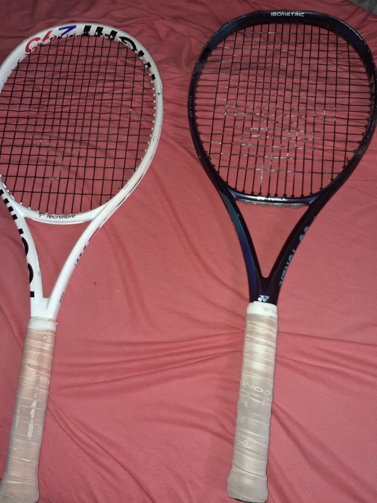 technifibre t fight 295 en yonex ezone 305, Ophalen