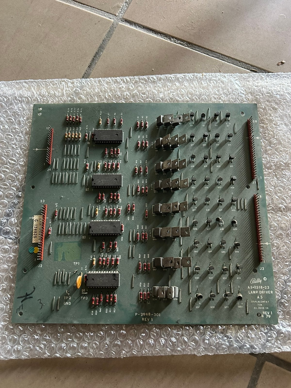 Licht sturing board bally jaren 80, Verzamelen, Gebruikt, Elektronisch, Bally, Onderdeel of Defecte kast