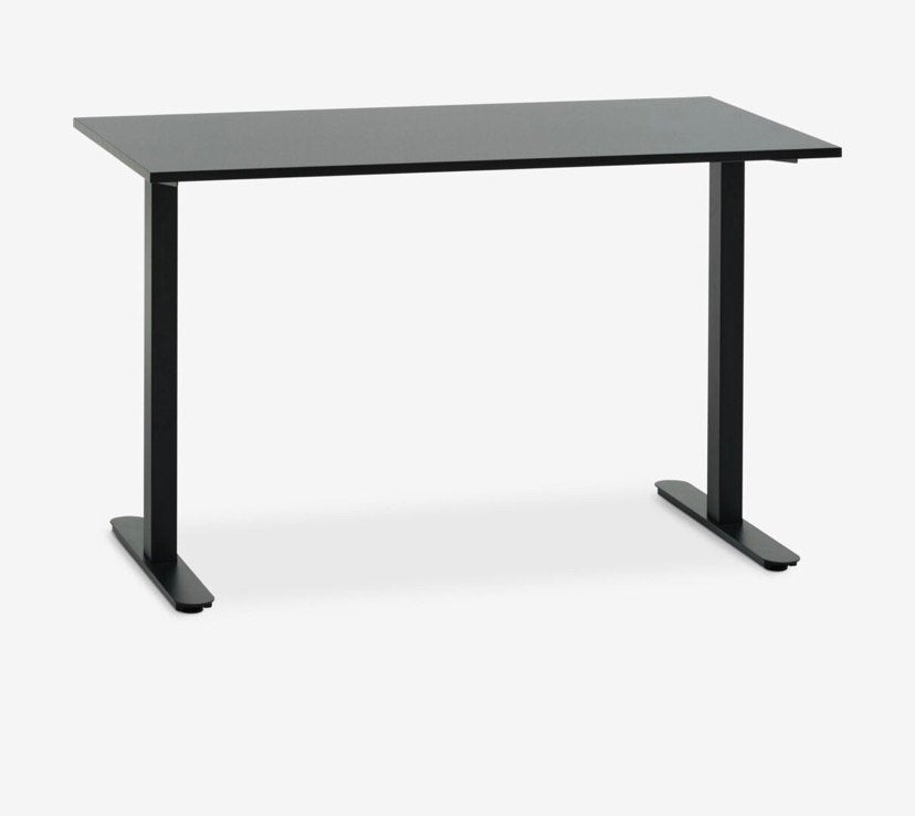 Bureau Stauning, Maison & Meubles, Bureaux, Comme neuf, Jysk, Noir, Enlèvement