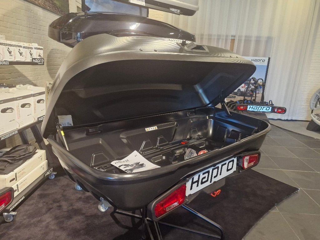 Te Huur Trekhaakkoffer Hapro 420 liter, Auto diversen, Dakkoffers, Ophalen, Nieuw