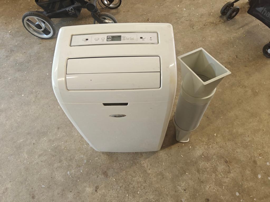 Mobiele airco, Ophalen