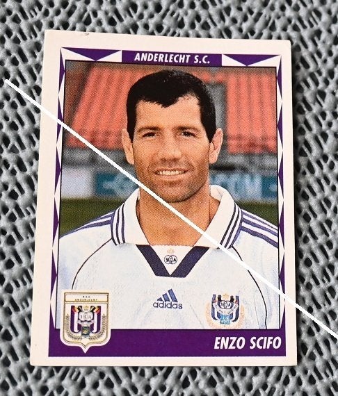 Panini Football 99 RSC Anderlecht Enzo Scifo, Collections, Envoi, Utilisé, Affiche, Image ou Autocollant