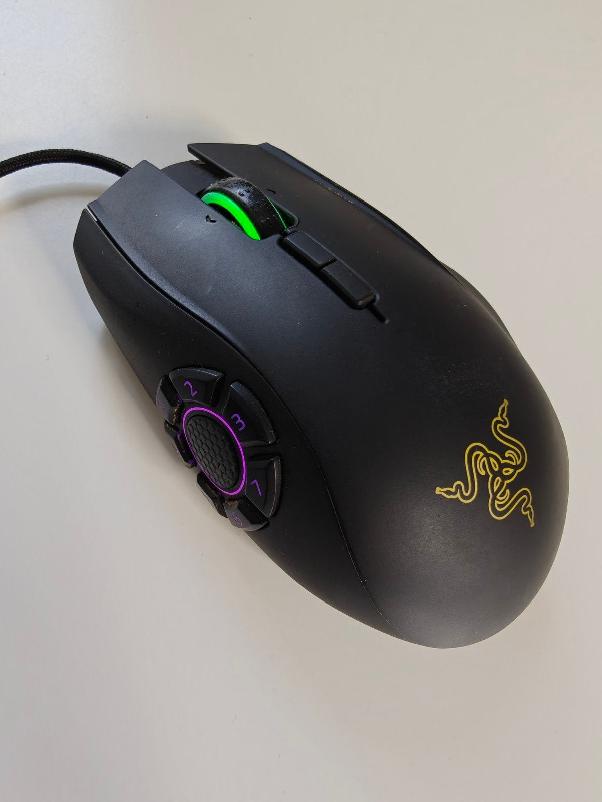 Razer Naga Hex V2 gaming muis, Computers en Software, Muizen, Rechtshandig, Muis, Gebruikt, Gaming muis