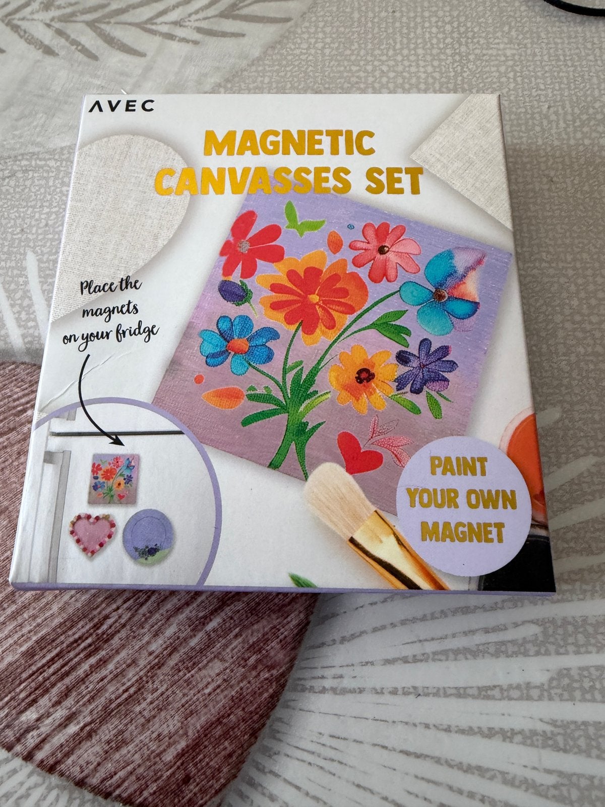 Kit mini-magneetverfdoeken MET - 5 stuks, Ophalen of Verzenden, Zo goed als nieuw
