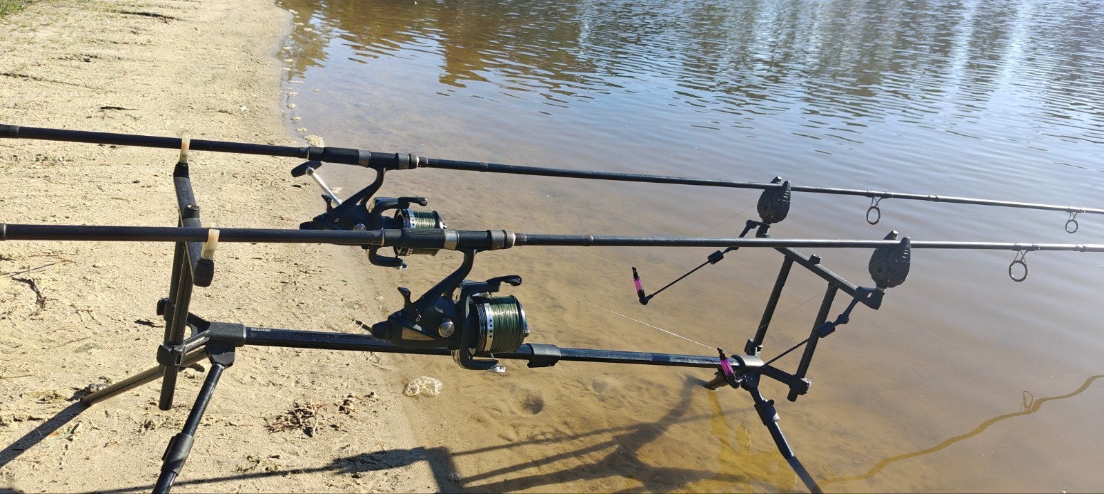 komplete karperset shimano fox, Ophalen