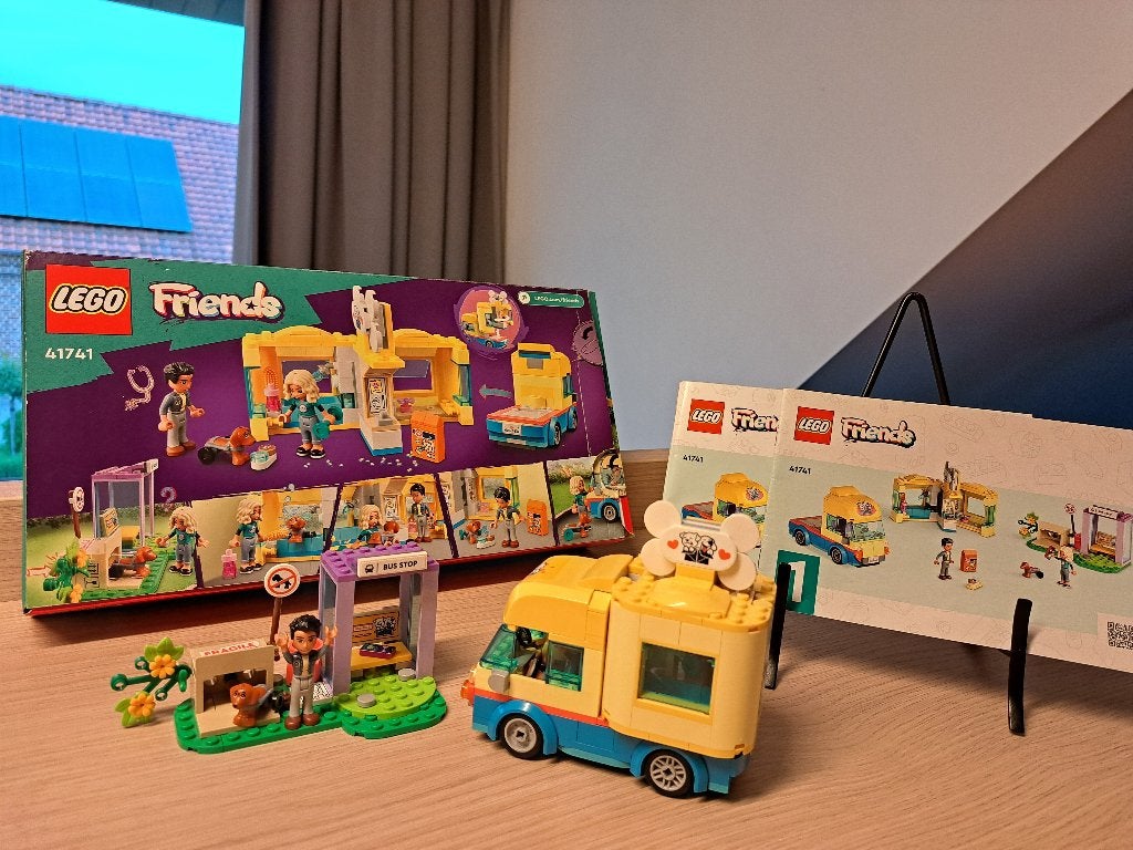 Lego friends Hondenambulance 41741, Inclusief instructies, Lego, Friends, Ophalen of Verzenden