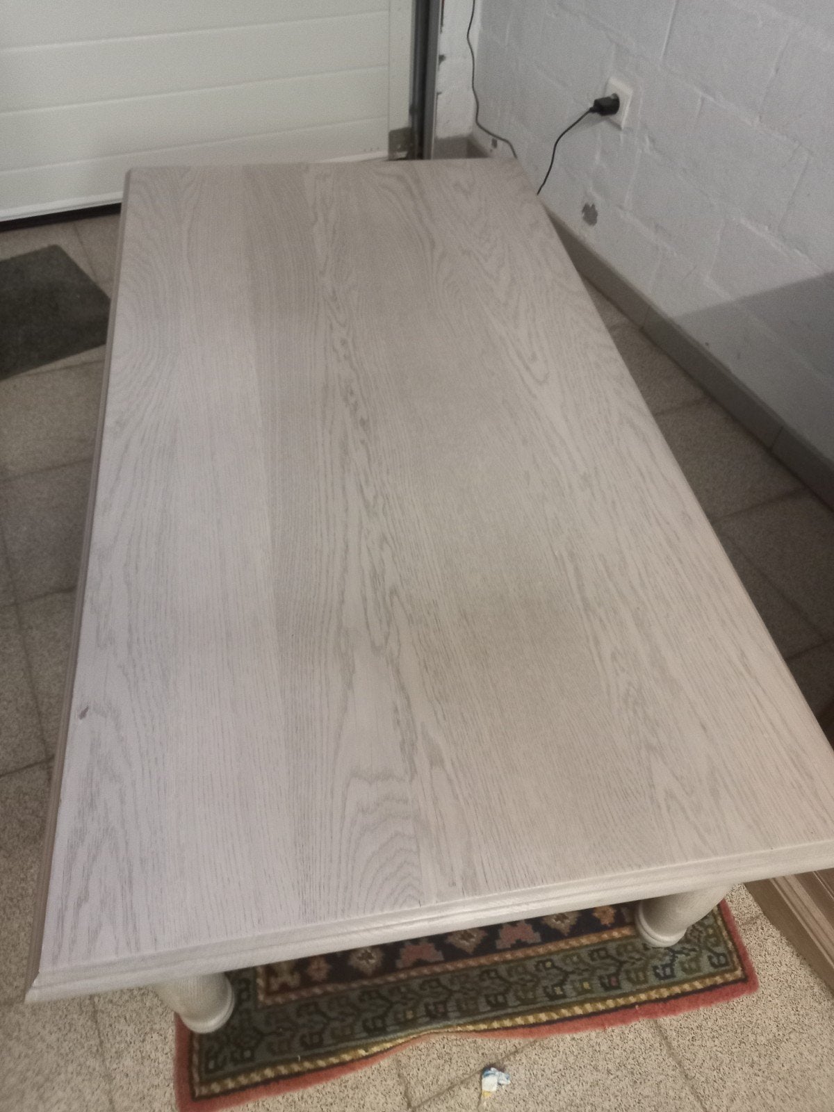 salon tafel, Ophalen