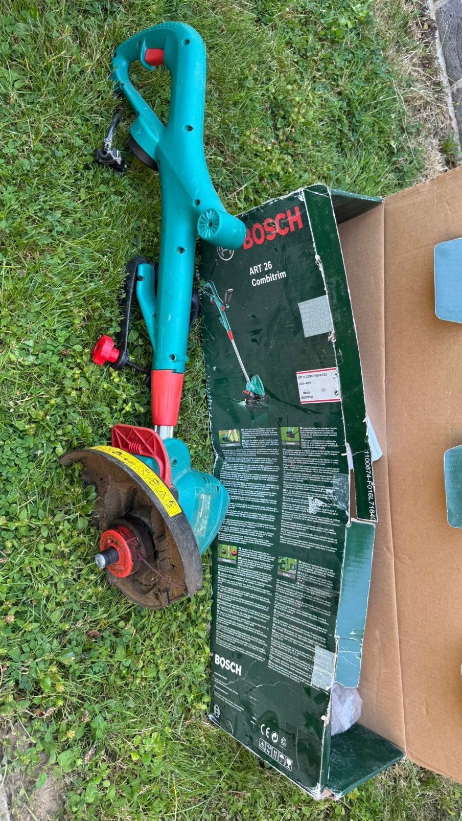 Débroussailleuse électrique Bosch avec fil (offre?), Tuin en Terras, Grastrimmers, Zo goed als nieuw, Elektrisch, Ophalen