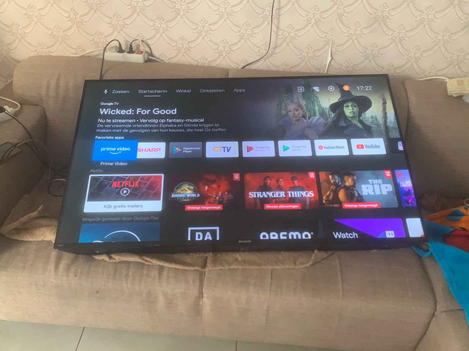 Tv sharp, Computers en Software, Videokaarten, Ophalen of Verzenden, Zo goed als nieuw
