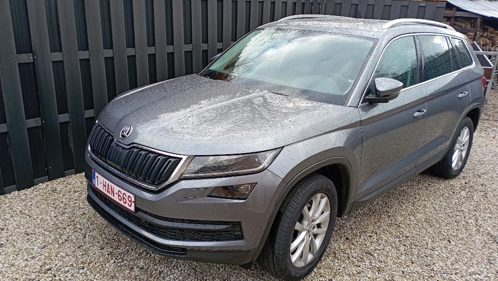 Skoda Kodiacq-auto uit 2019, Auto's, Skoda, 1498 cc, 4 cilinders, Leder en Stof, Sound system