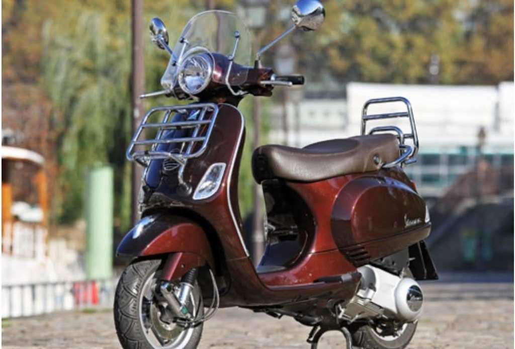Vespa lx 125 ie touring marone bruin, Scooter, Occasion, Particulier, 125 cc