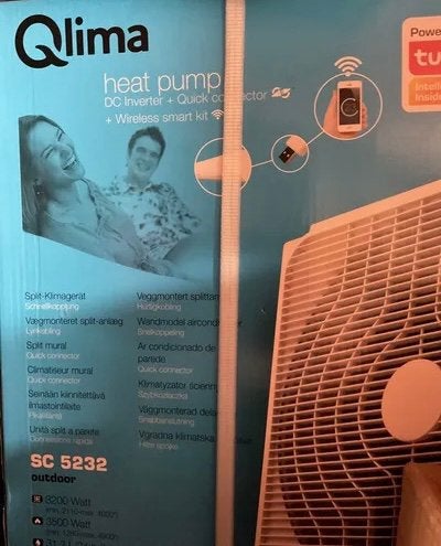 Air conditionné (unité intérieure et extérieure), Electroménager, Climatiseurs, Neuf, 60 à 100 m³, Enlèvement, Climatisation murale