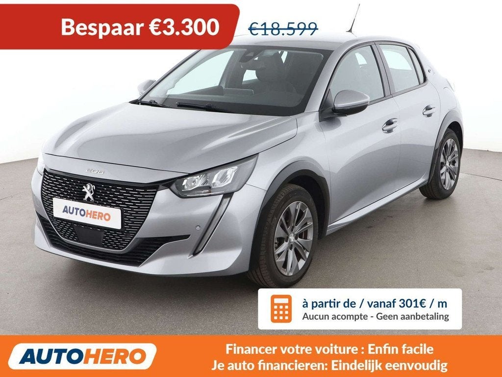 Peugeot e-208 electric drive 100 kW e Active (bj 2020), Auto's, Gebruikt, 136 pk, Elektrisch, 5 zetels