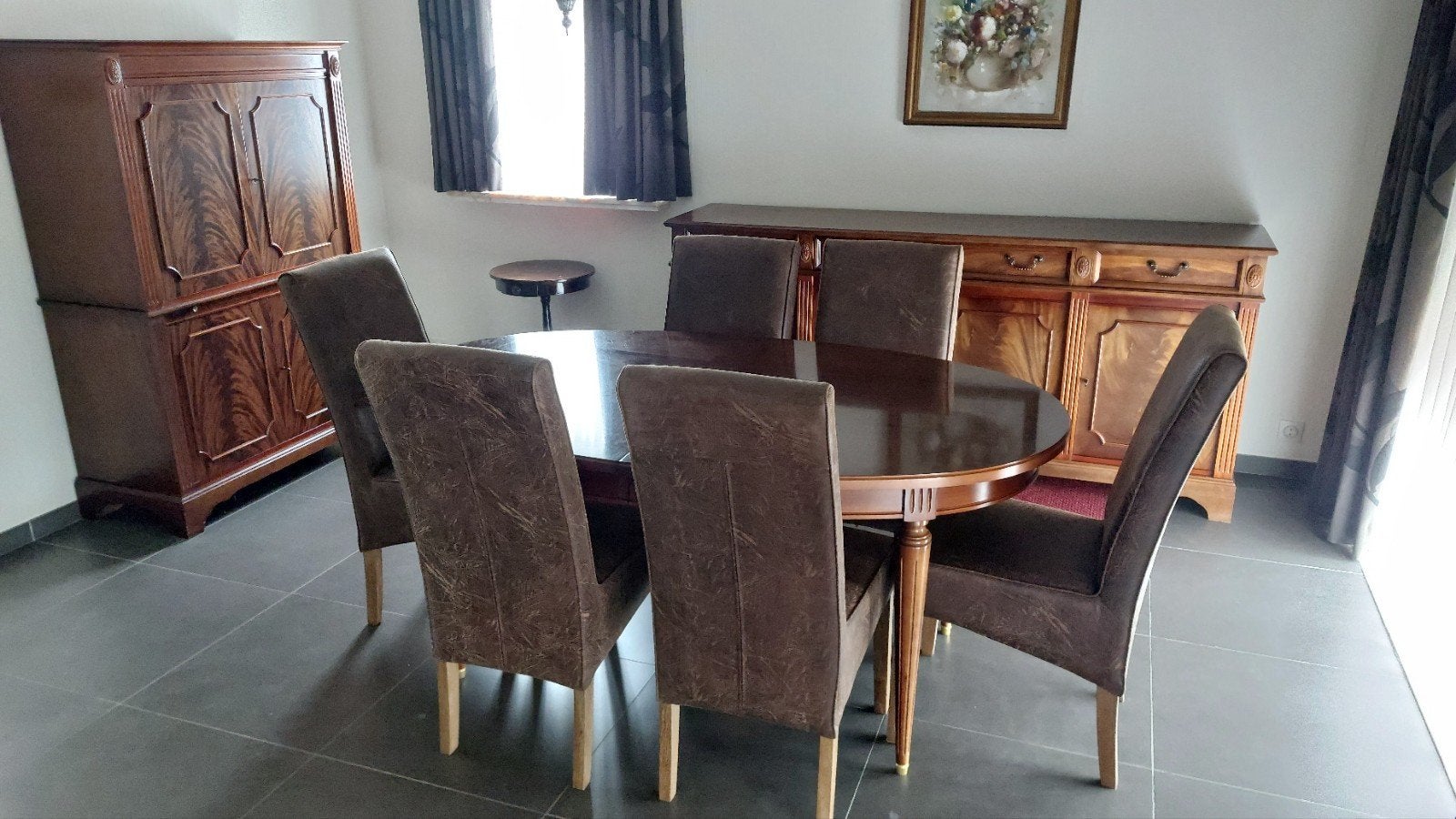 salle à manger, Enlèvement