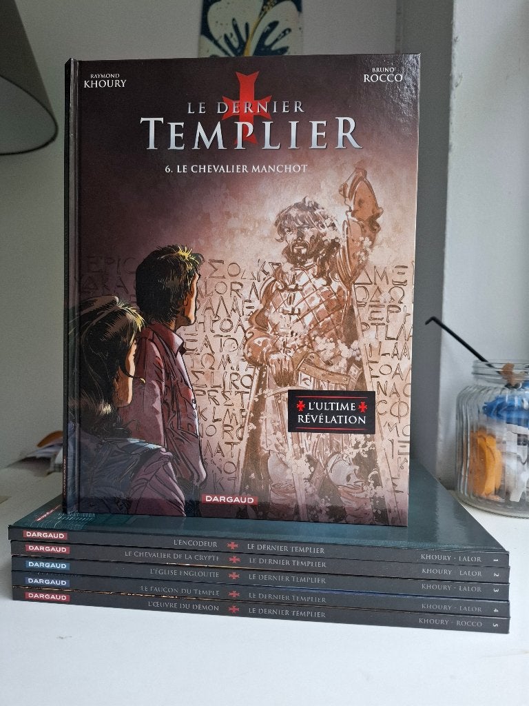 LE DERNIER TEMPLIER TOMES 1 à 6 SERIE COMPLETE TBE TOUS EO, Série complète ou Série, Enlèvement ou Envoi, Comme neuf