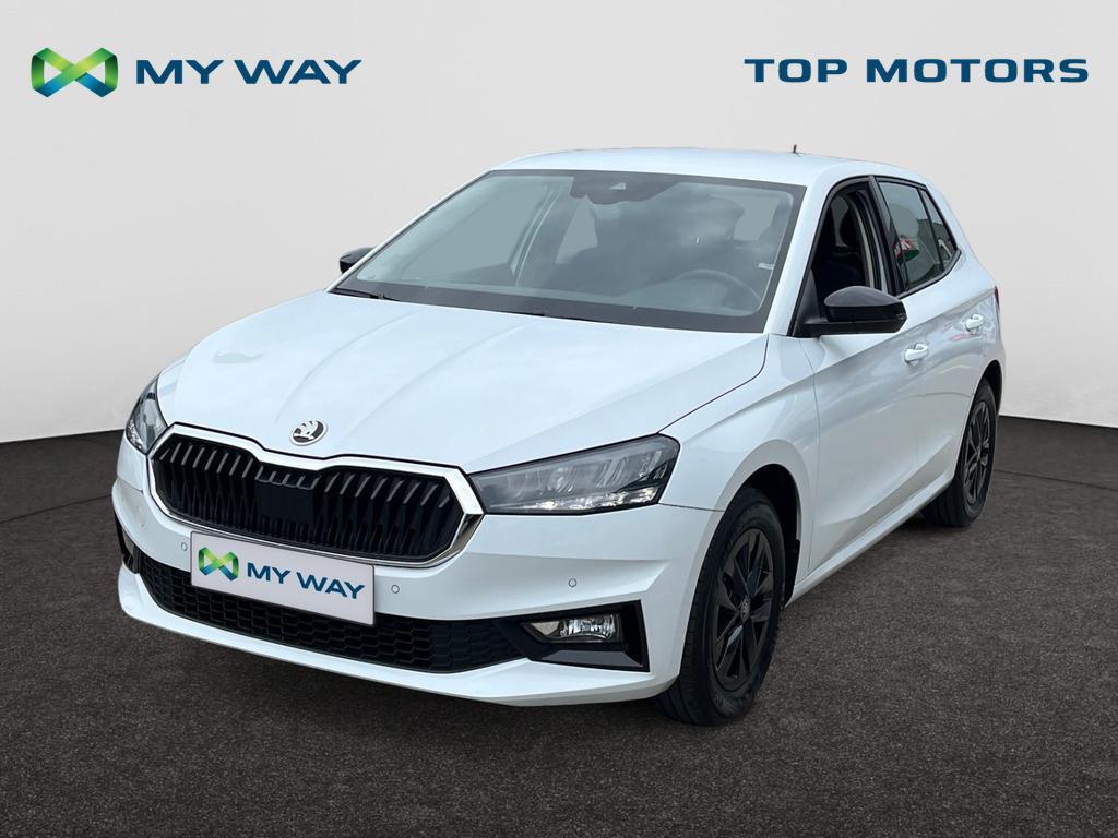 Skoda Fabia GARANTIE*CARPLAY*CAMERA*SENSOREN*FULL LED*ZETEL, Auto's, Skoda, Airbags, Wit, Handgeschakeld, 117 g/km