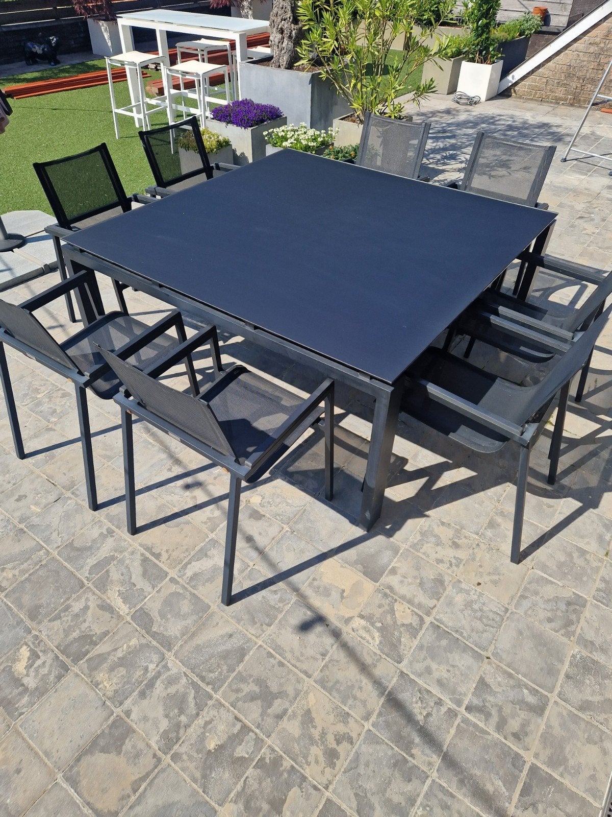 Moderne tuinset, Ophalen, Aluminium, Tuinset