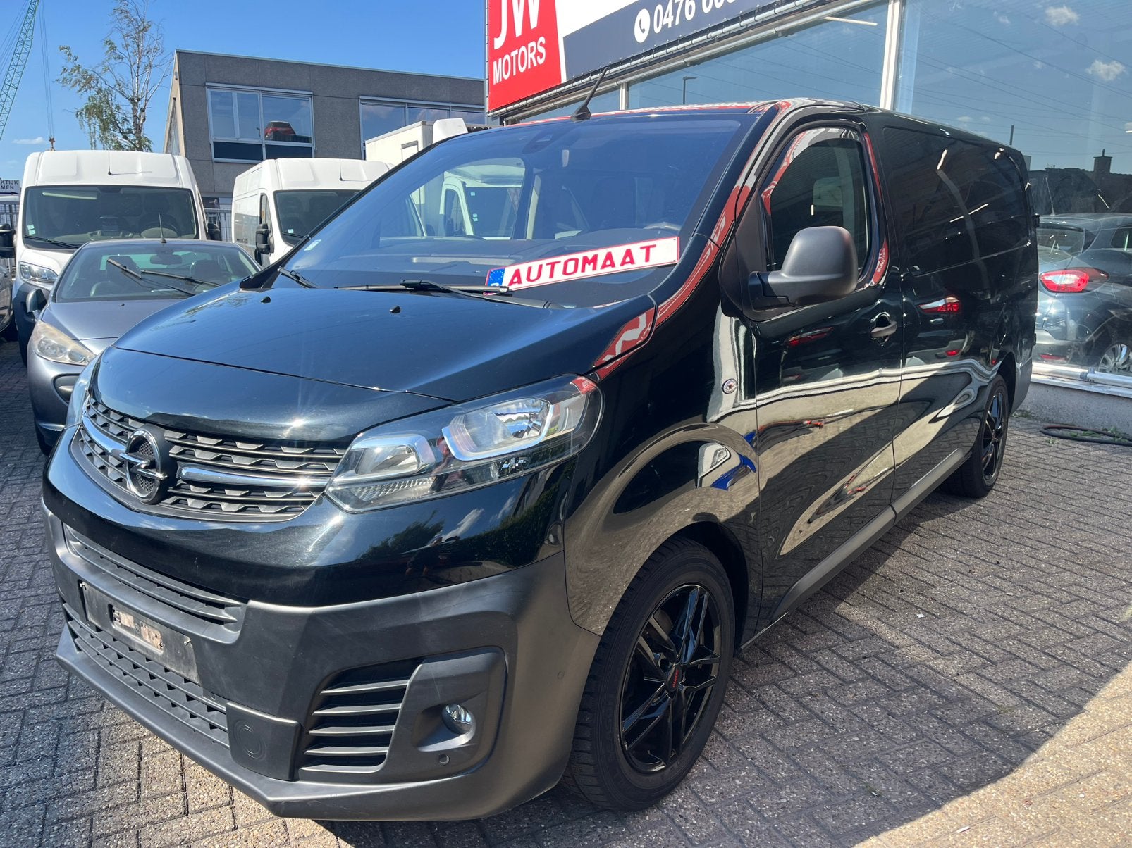 Opel vivaro automaat 6 zit, Stof, Euro 6, 4 cilinders, Zwart