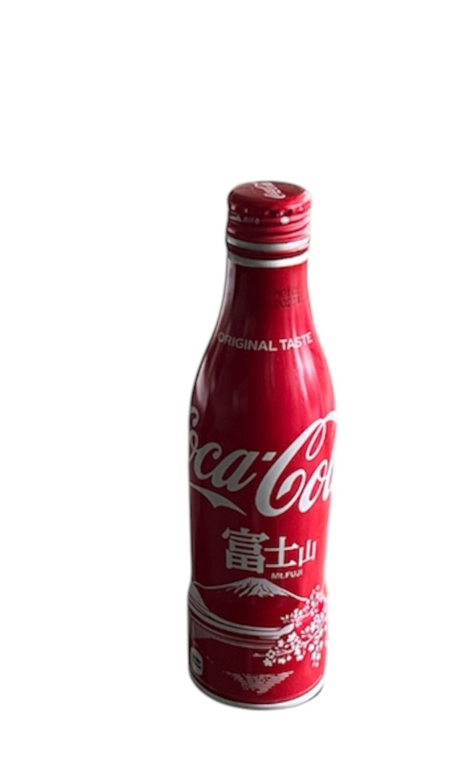 Coca Cola Mount Fuji flesje Japan – leeg, Ophalen of Verzenden, Gebruikt, Verpakking