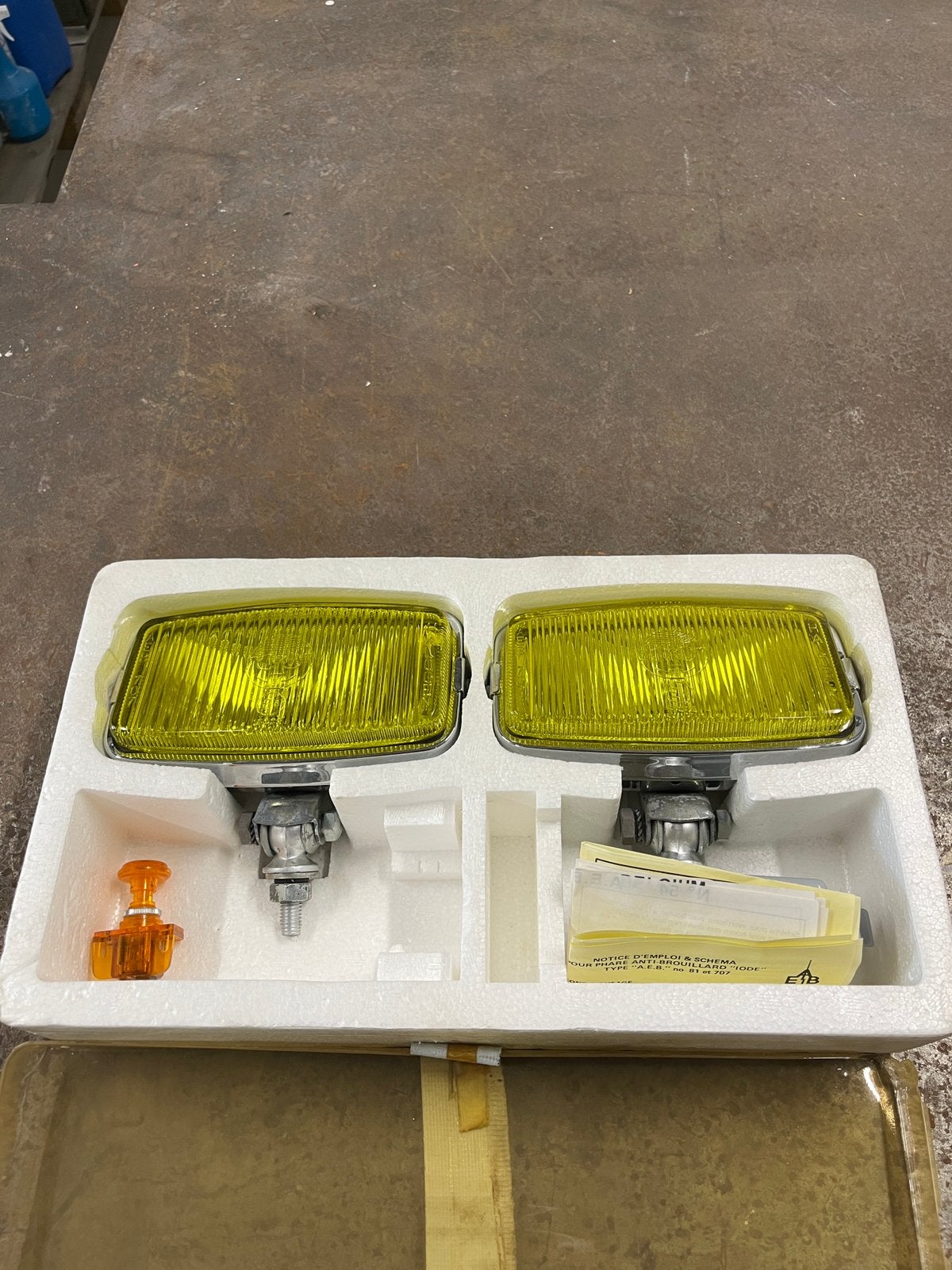 Retro mistlampen, Ophalen, Nieuw