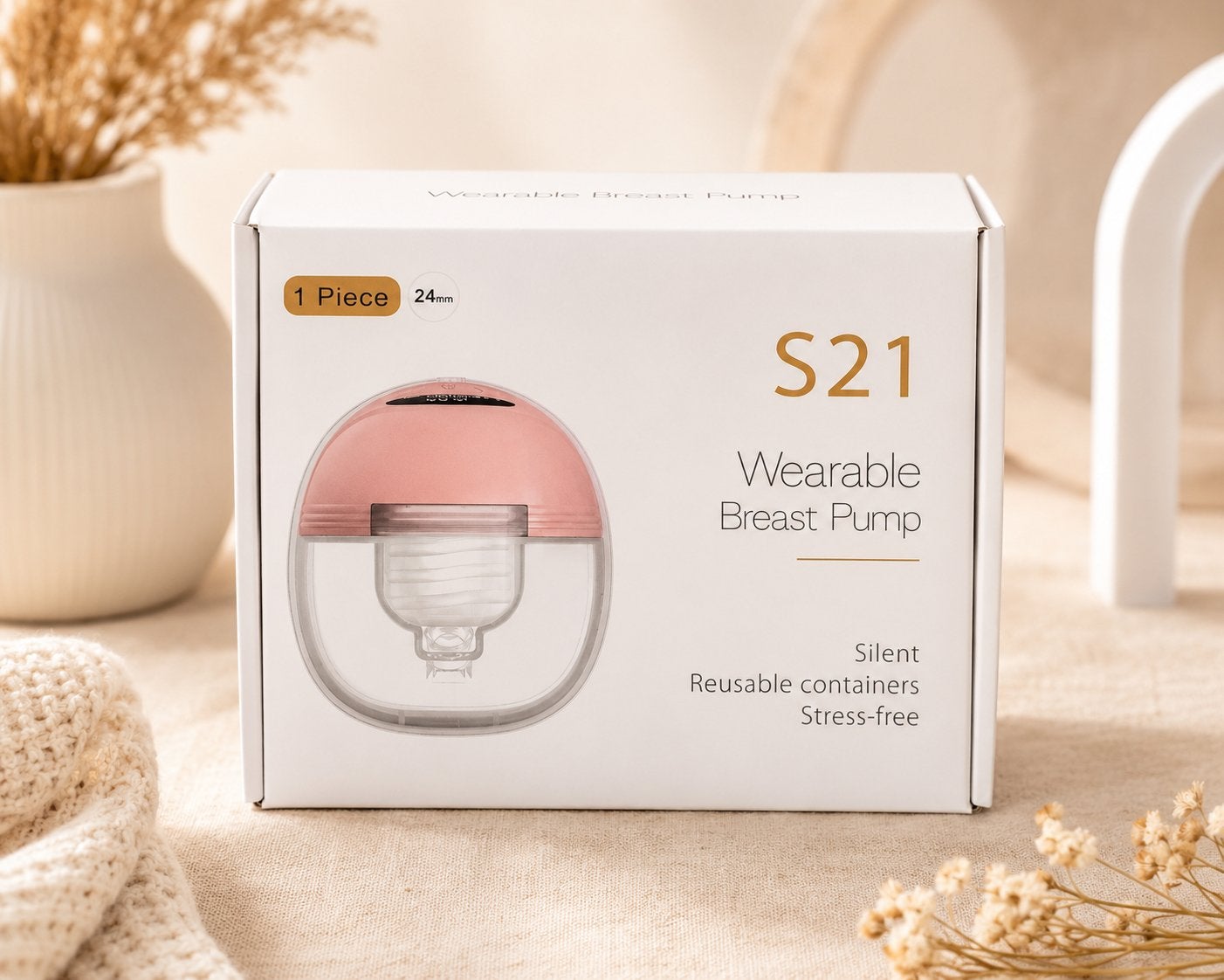 Wearable Breast Pump S21 – Brand New, Never Used, Ophalen, Nieuw