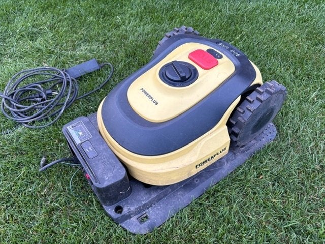 robotmaaier, Ophalen, Gebruikt, Powerplus, Minder dan 20 cm