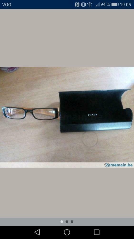 Lunettes Prada, Enlèvement, Comme neuf