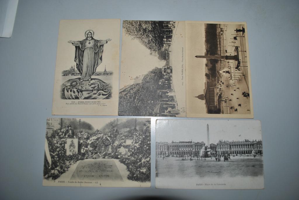 France 1913/26 Cartes postales Paris/Montmartre/..., Verzenden, Frankrijk