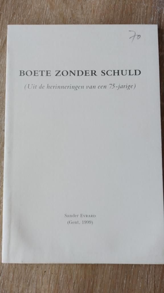 boete zonder schuld, Boeken, Ophalen, Gelezen