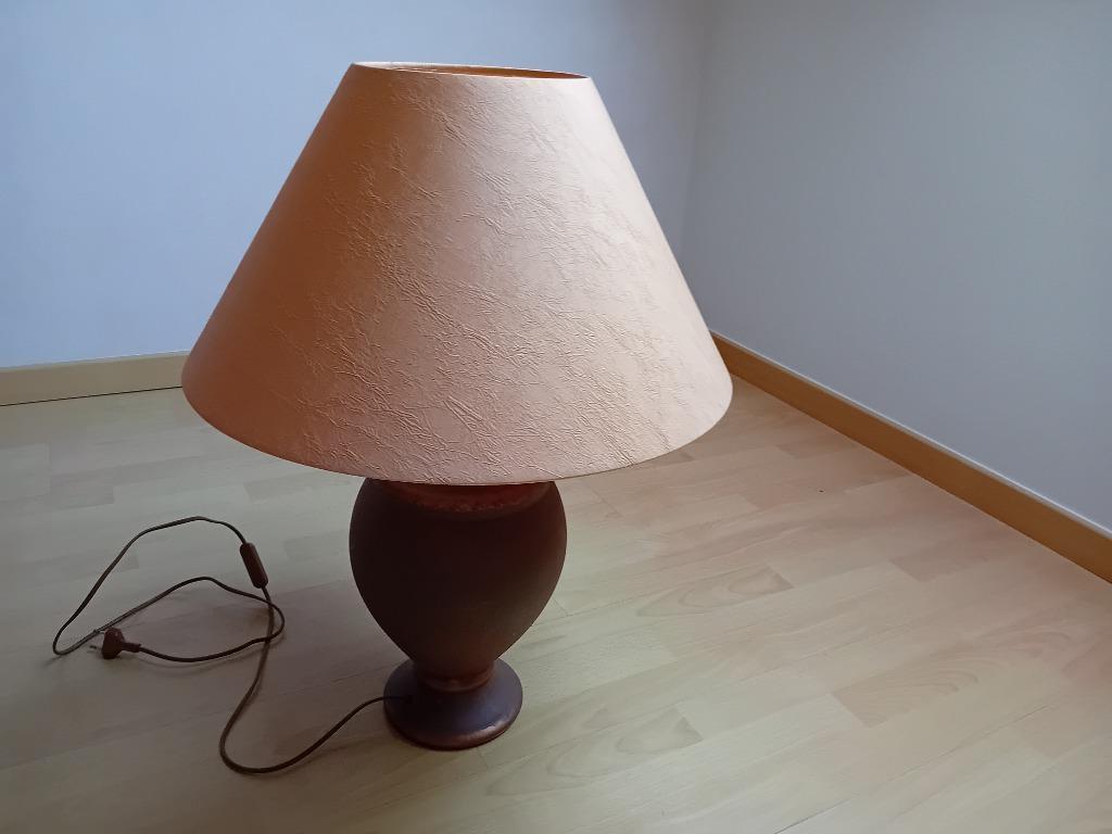 lamp, Comme neuf, Enlèvement, Autres matériaux, Voet in steen (keramiek)