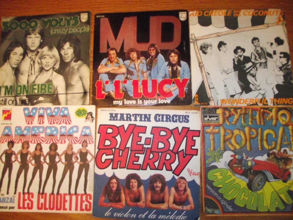 45T-schijven uit de eerste hand en productie om uit te kieze, Boeken, Muziek, Gelezen, Artiest, Ophalen of Verzenden