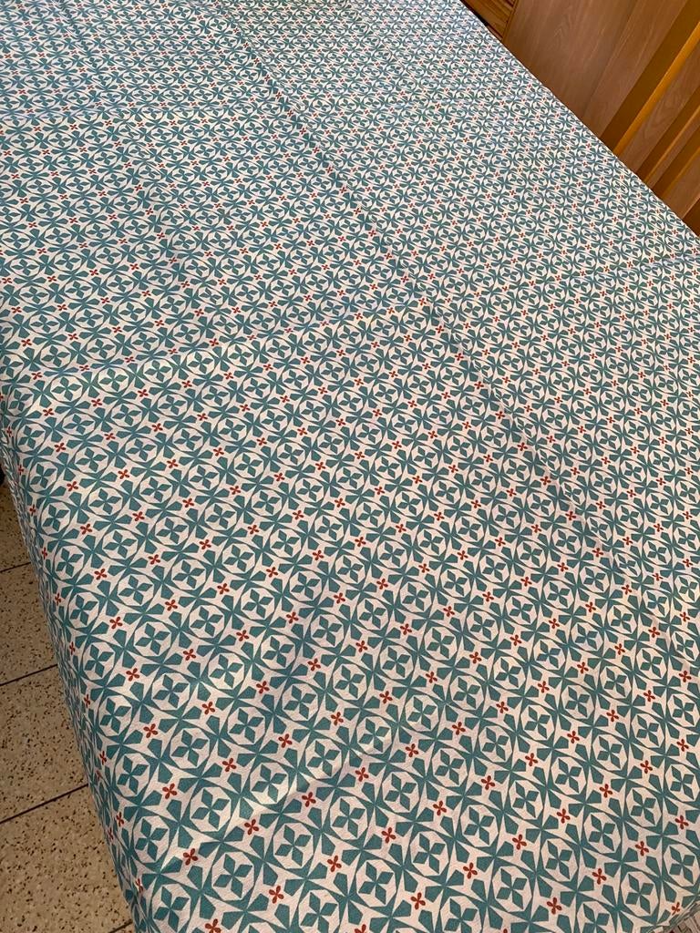 Elegant gecoat tafelkleed van katoen met print LA REDOUTE, Ophalen of Verzenden, Zo goed als nieuw