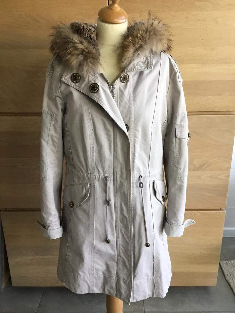 Mooie winterjas/parka MARC AUREL, Kleding | Dames, Maat 38/40 (M), Marc Aurel, Beige, Ophalen of Verzenden