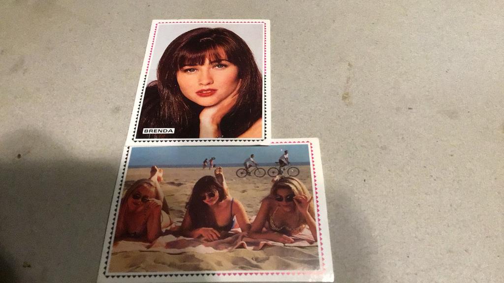 90210 stickers (f4), Ophalen of Verzenden, Zo goed als nieuw, Tv, Foto of Kaart