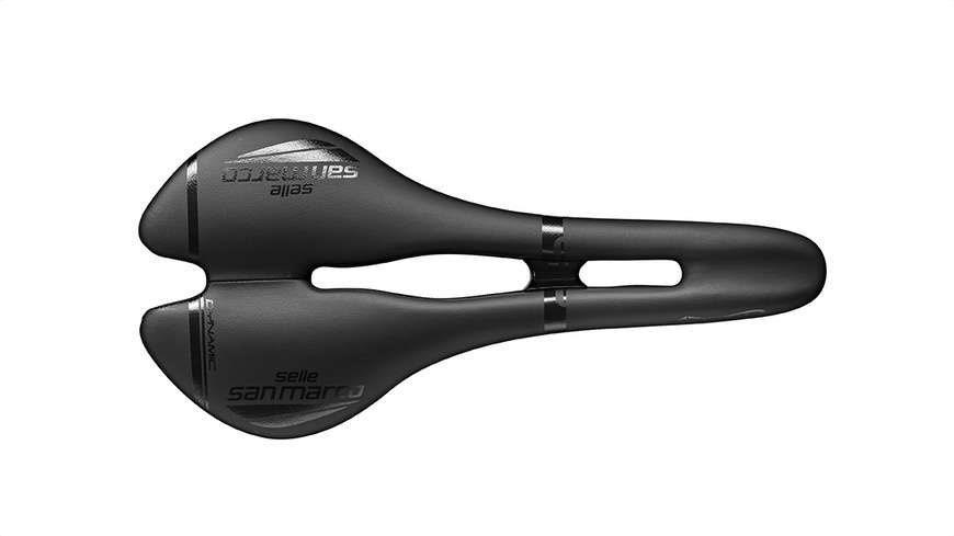 SAN MARCO ASPIDE OPEN-FIT DYNAMIC NARROW ZADEL ZWART, Ophalen, Zo goed als nieuw, Overige typen