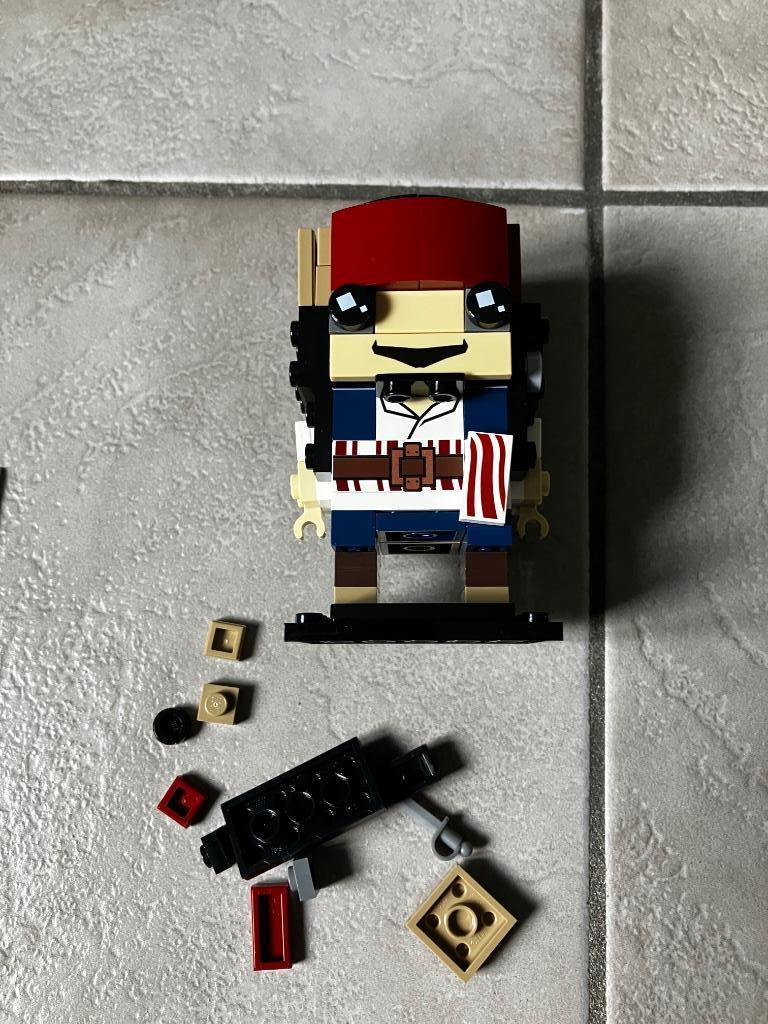 41593 breakheadz captain Jack sparrow, Ophalen of Verzenden, Zo goed als nieuw, Complete set, Lego